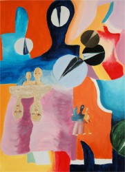 moderne kunst, olieverf, Gre Braaksma, kunst,