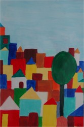 schilderij moderne kunst, olieverf, Gre Braaksma, kunst,