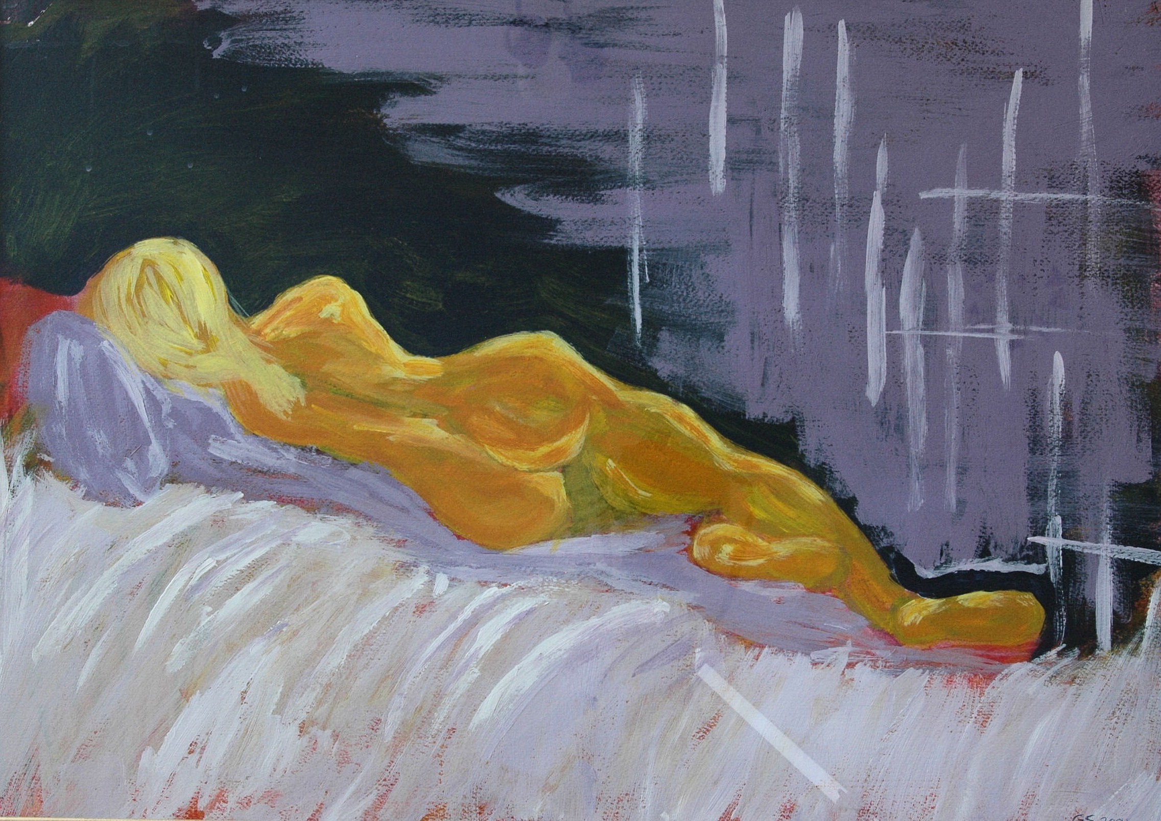 Schilderij 21 moderne kunst, olieverf, Gre Braaksma, kunst,