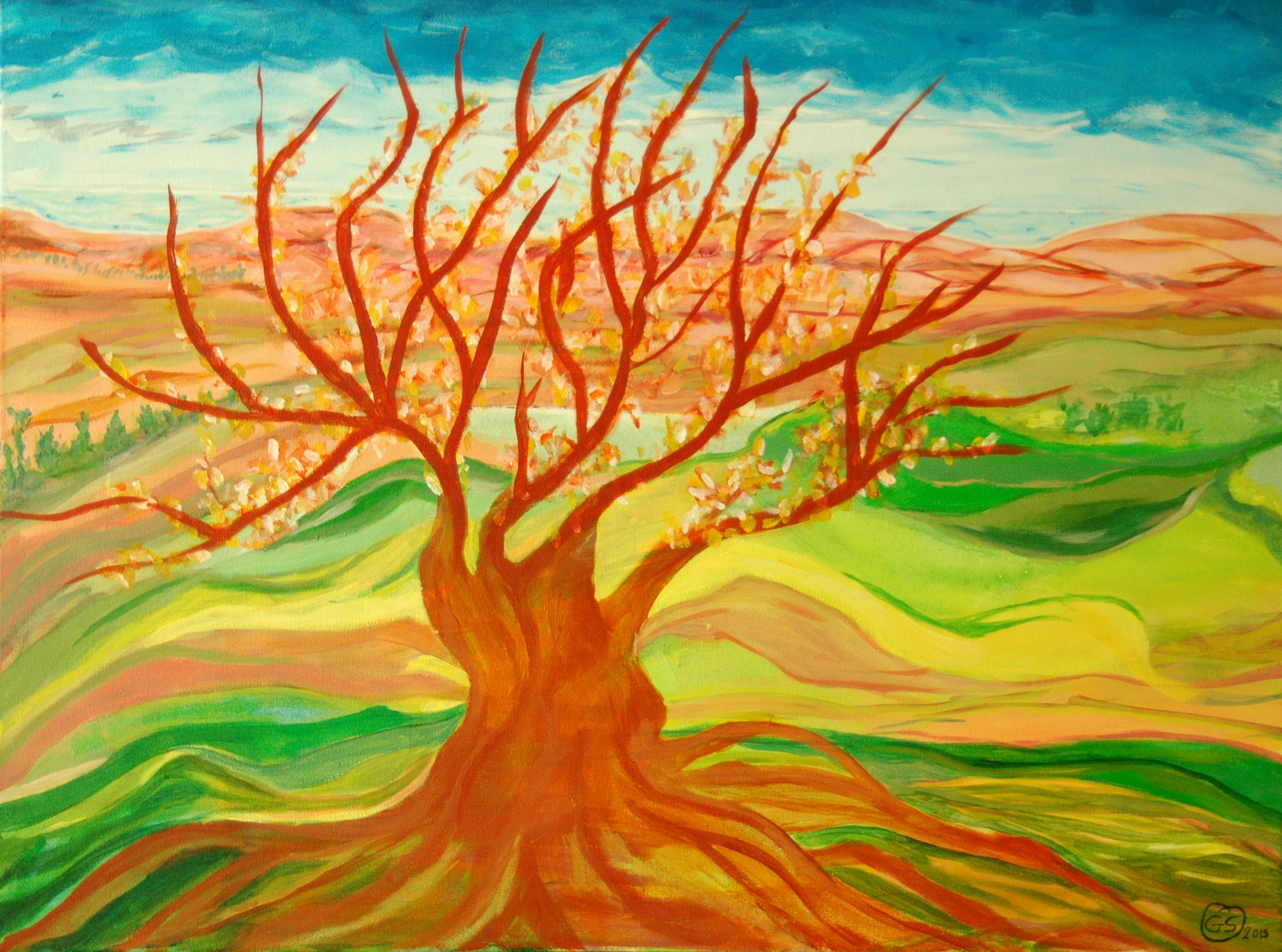 Schilderij 28 moderne kunst, olieverf, Gre Braaksma, kunst,