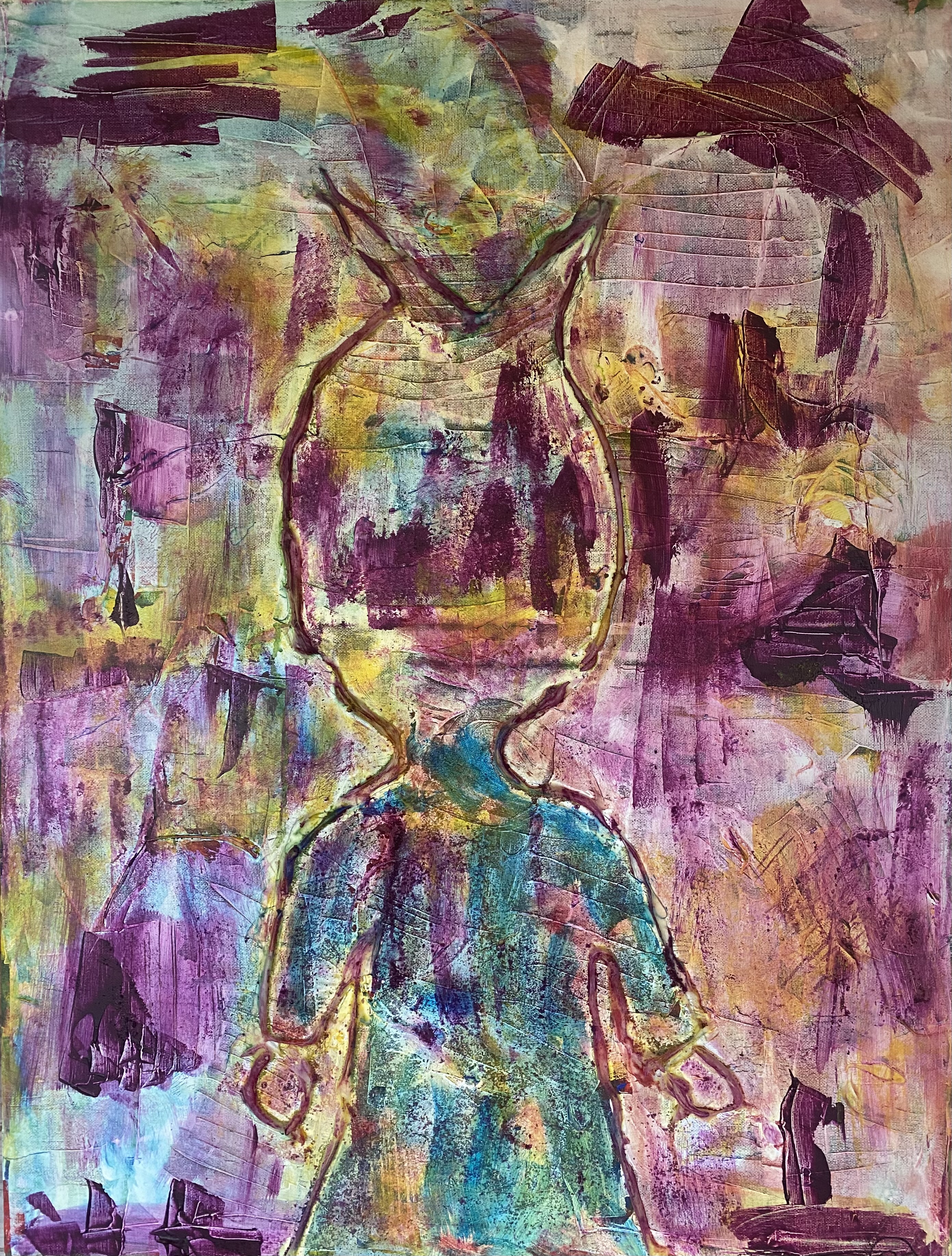 schilderij moderne kunst, olieverf, Gre Braaksma, kunst,