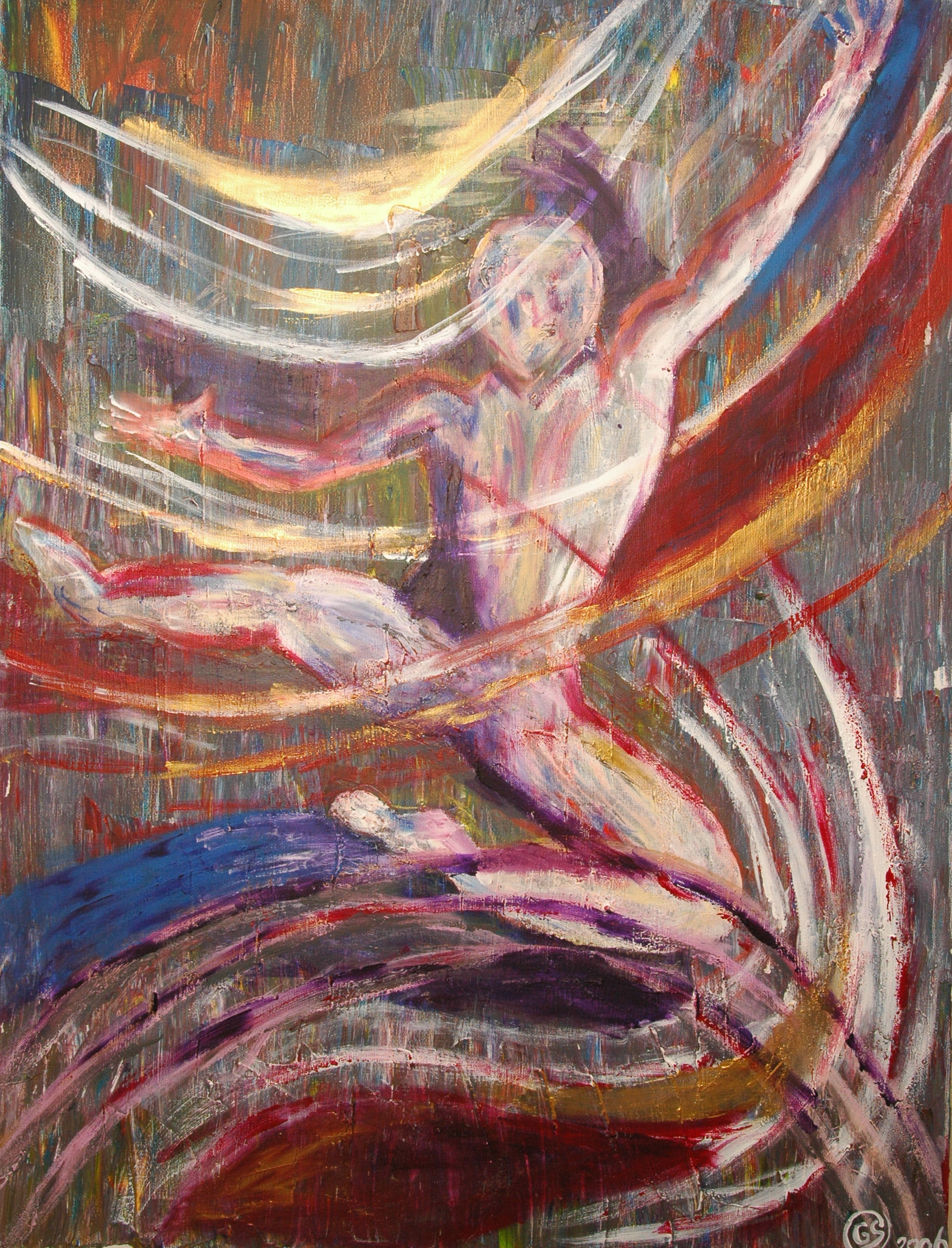 schilderij moderne kunst, olieverf, Gre Braaksma, kunst,