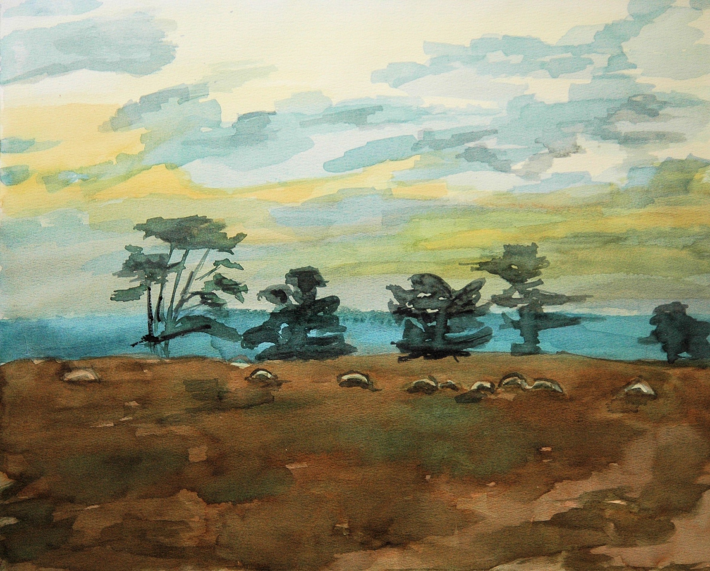 Voorbeeld schilderij