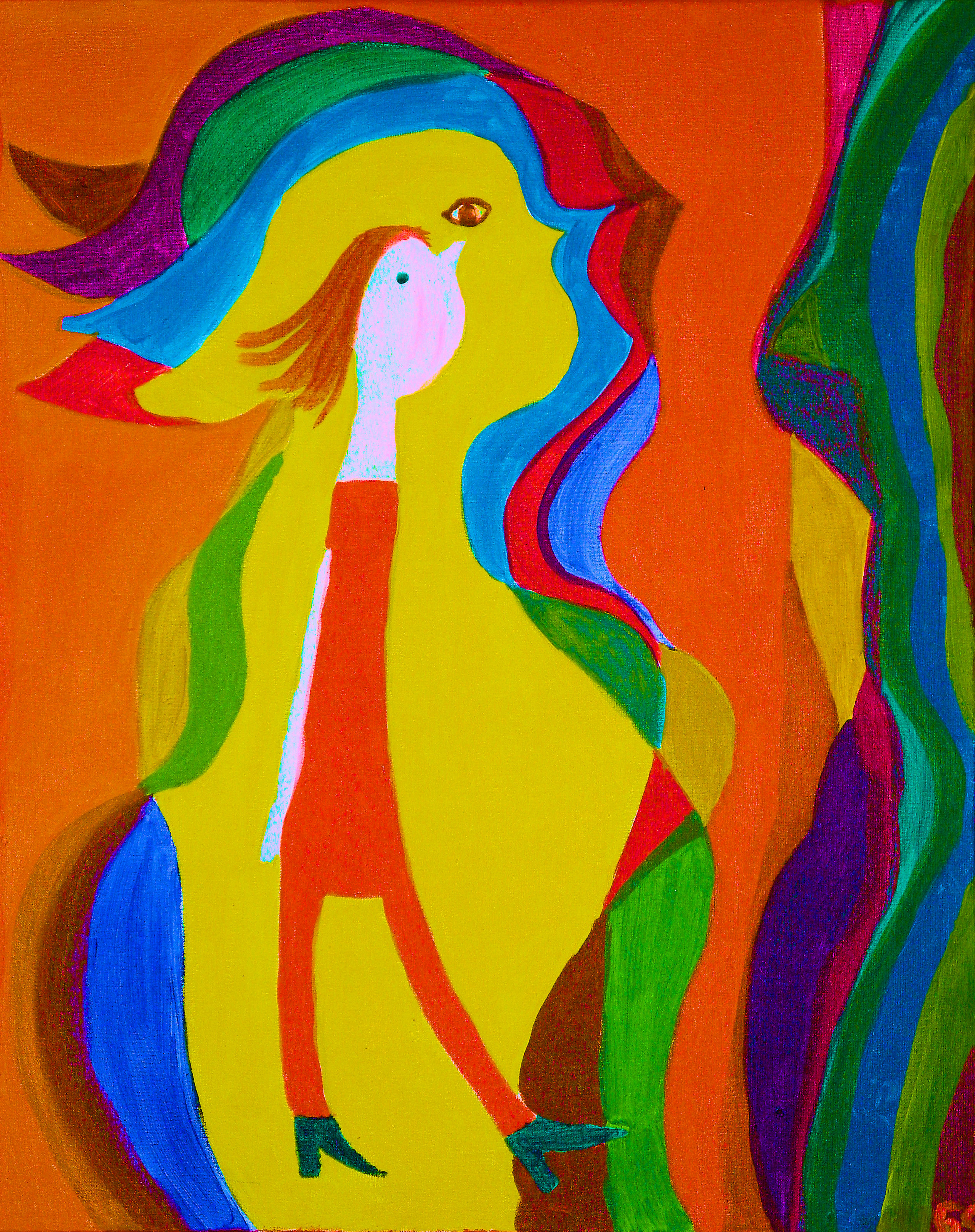 moderne kunst, olieverf, Gre Braaksma, kunst,