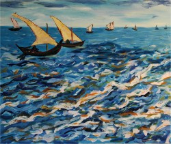 moderne kunst, olieverf, Gre Braaksma, kunst,